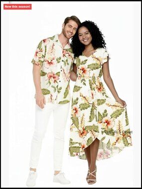 Rayon High-Low Ruffle Wrap Dress with V-Neck and Flutter Sleeves